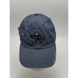 Life is Good Golf Baseball Hat 100% Cotton Blue Cap Dad